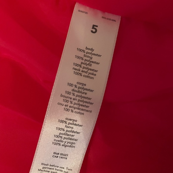 Carter’s Boy Red Vest Size 5 - Picture 4 of 4